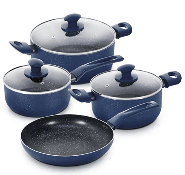 Batería 7 Pzs Ilko Granito Navy