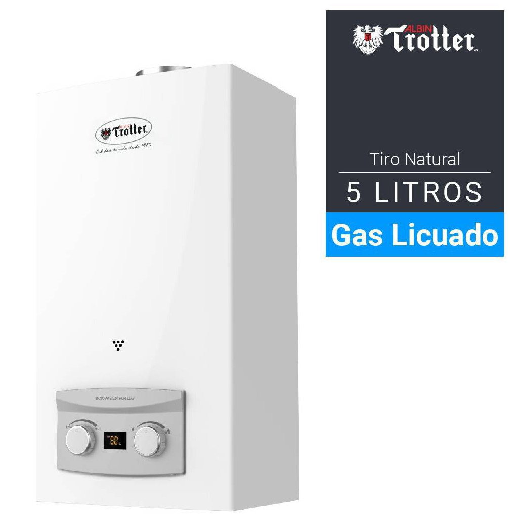 Calefon 5 Lt Gas Licuado Albin Trotter