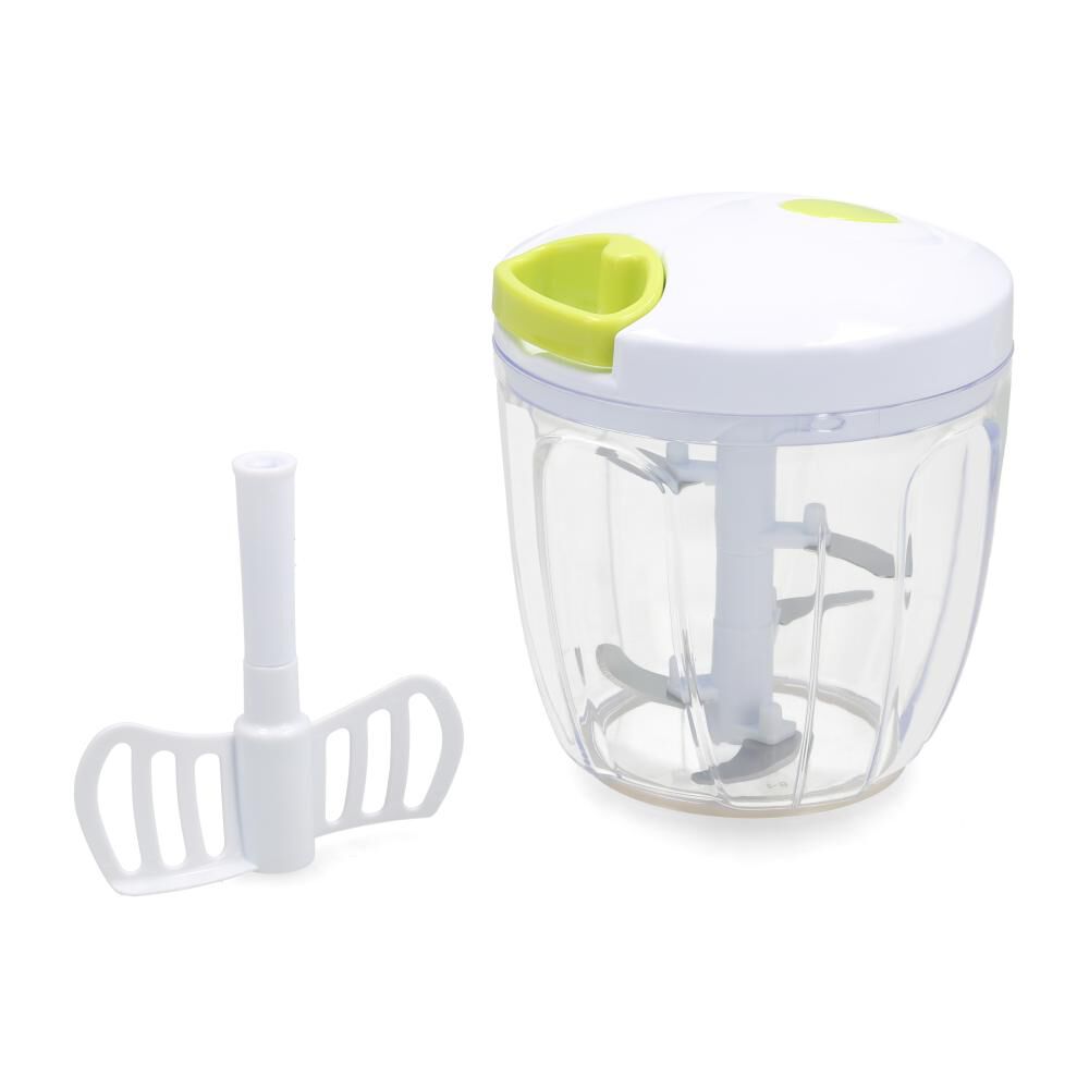 Picadora Batidor De Verduras Casaideal Manual 3 Piezas