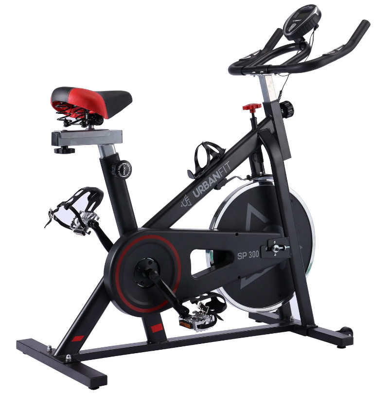 Bicicleta Spinning UrbanFit Pro Sp300, Volante De Inercia 6kg