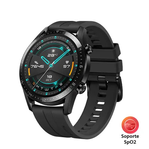 Smartwatch Huawei GT 2 (Latona) Negro 1,39 Pulgadas