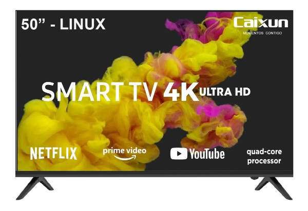 Smart Tv Caixun 50' 4k Uhd, 2 Años Garantía