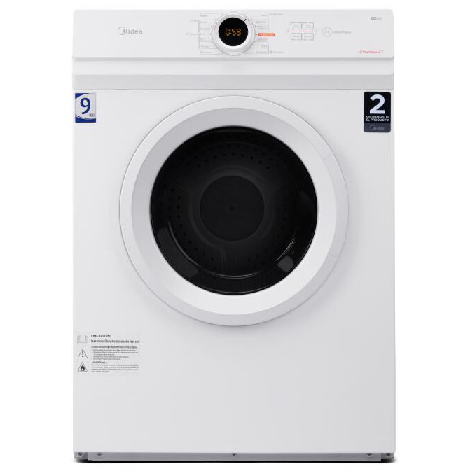Secadora Midea MD100A90W, 9 Kg, 2 Años De Garantía