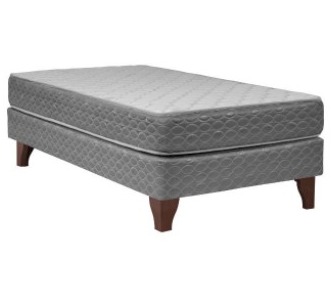 Cama Europea Apolo Black 1 Plaza