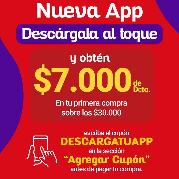 $7000 De Descuento Por Compras Sobre $30.000 En La App Santa Isabel