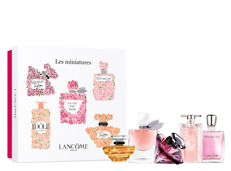 Set 5 Miniaturas Lancôme EDP 7.5 Ml + 4 Ml + 5 Ml + 5 Ml + 5 Ml