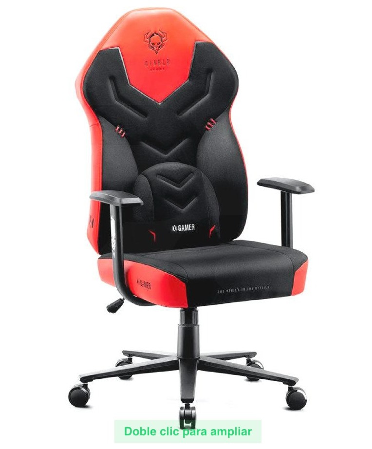 Silla Gamer Diablo X-Gamer Black/Red