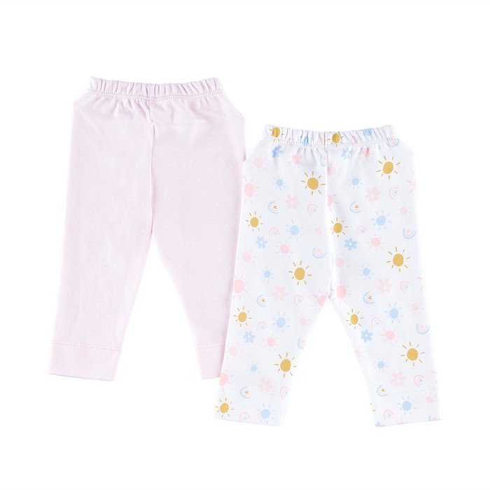 Pack 2 Pantalón Print Bebé Talla 9 meses