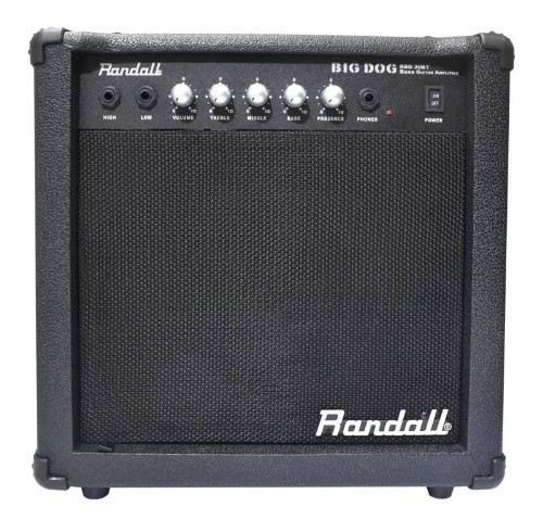 Amplificador Bajo Randall RBD30TE, 30W, Baja Y Alta Impedancia, Parlante 10''
