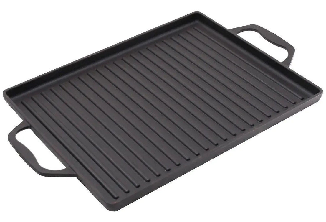 Plancha Hierro Fundido Wayu Con Azas