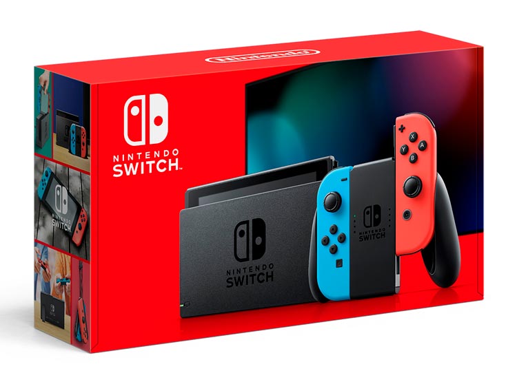 Consola Nintendo Switch Neon 32GB - Versión 2