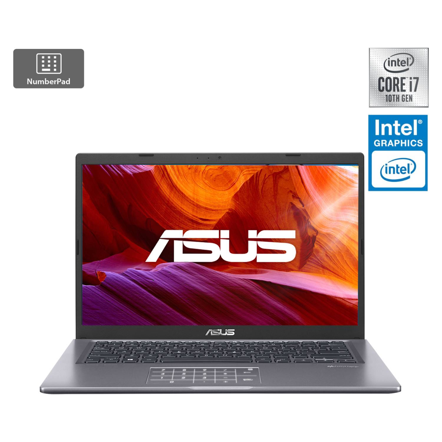 Notebook Asus Laptop X415JA-EB1698W Intel Core i7 8GB RAM 512GB SSD 14" FHD