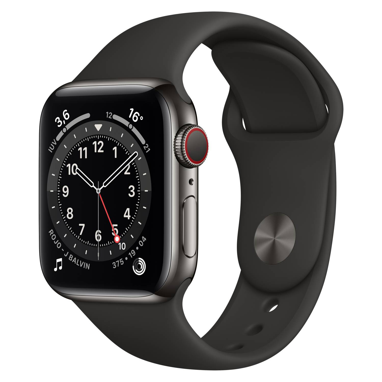 Apple Watch Series 6 (40mm, GPS + Cellular) - Caja Acero Inoxidable