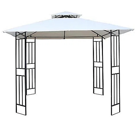 Pérgola 3x3 m Sydney blanco Outzen