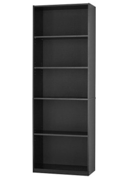 Librero Mainstays 5 Repisas Negro