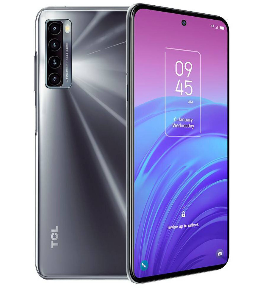 Smartphone TCL 20L 128Gb, 6Gb, Negro