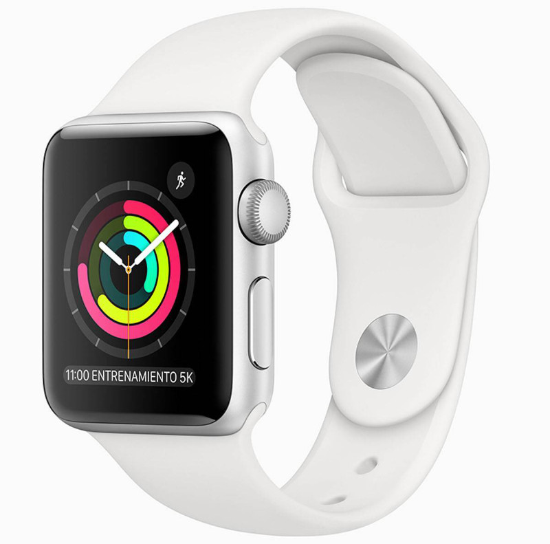 Apple Watch Series 3 (38mm, GPS) Caja Aluminio