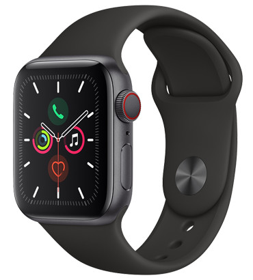Apple Watch GPS+Cellular S5 40mm Space Gray