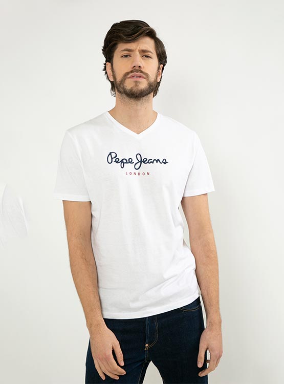 Polera Pepe Jeans Básica Logo