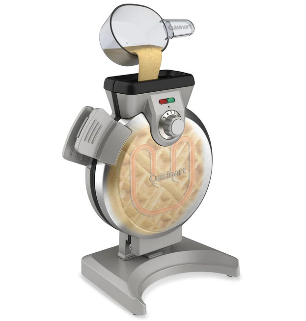 Waflera Vertical Cuisinart Acero Inox