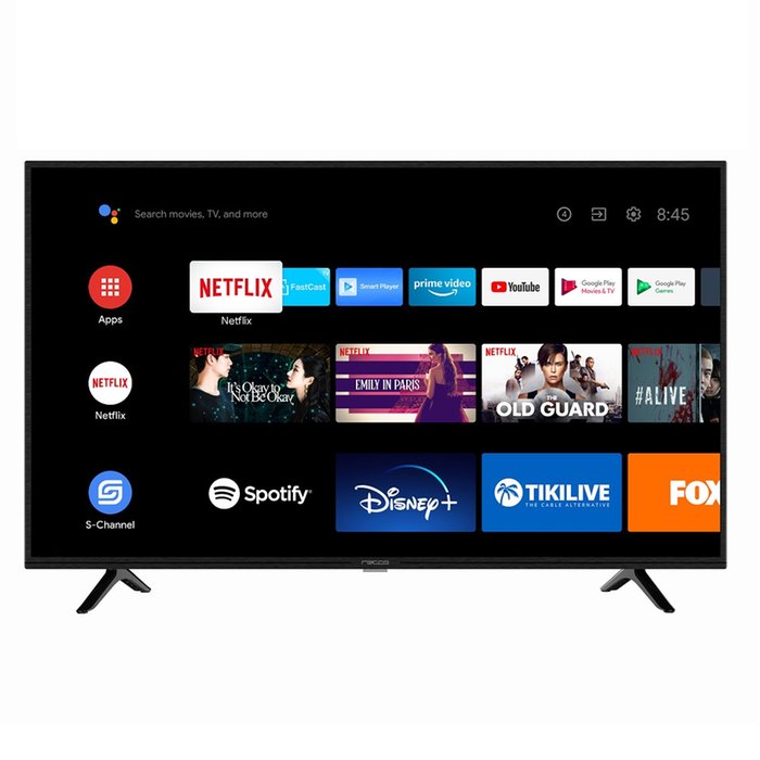 LED 42" Full HD Android Smart TV Recco RLED-L42D2000A