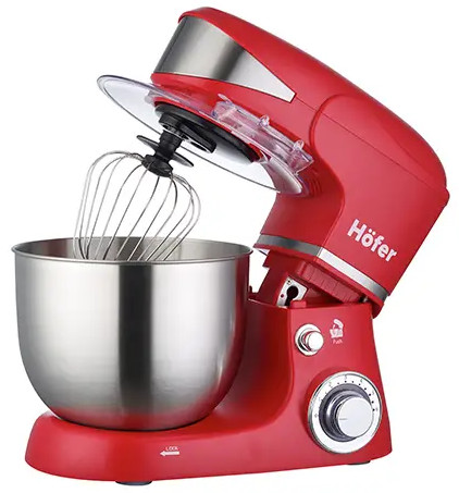 Batidora Pedestal Höfer Renania 5 Litros, 1000W, 2 Años Garantia