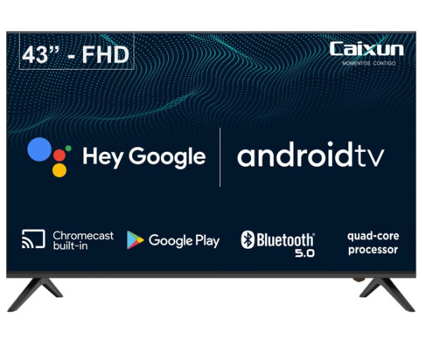 LED Caixun Android Smart TV 43" FHD, 2 Años De Garantía