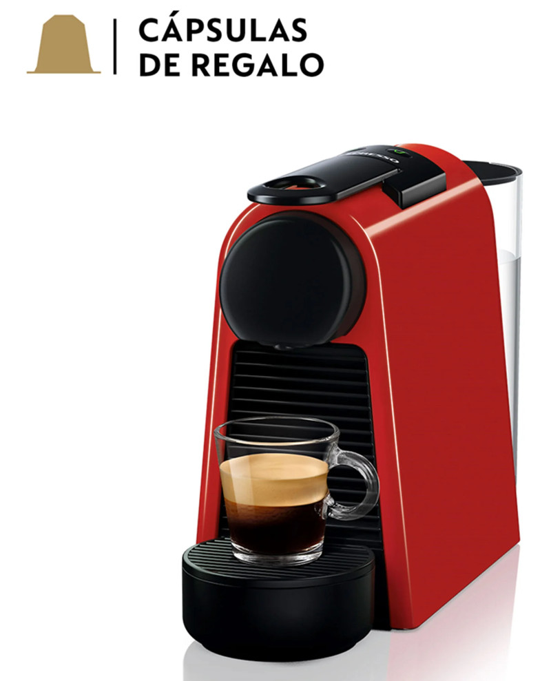 Cafetera De Cápsulas Nespresso Essenza Mini D30 Roja
