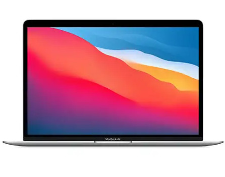 Macbook Air Apple 13,3" M1 Chip SLV/8C CPU/7C GPU, 8GB RAM, 256GB SSD