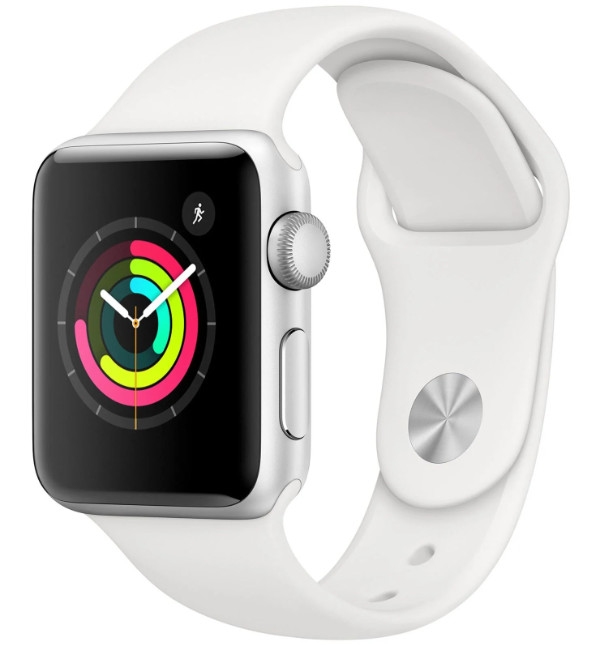 Apple Watch Series 3 GPS 38 mm Caja De Aluminio Color Plata