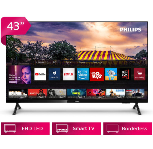 LED Philips 43" 43PFD6825 Full HD Smart TV