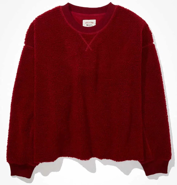 Polerón Sherpa Crew Neck American Eagle