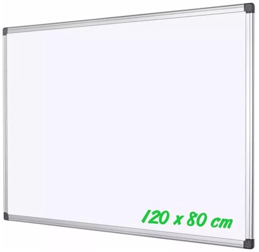 Pizarra Acrílica Magnética Blanca 120x80 Cm.