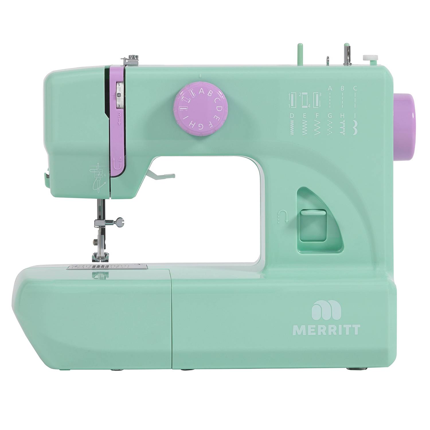 Máquina De Coser Merrit ME 6 Verde Agua