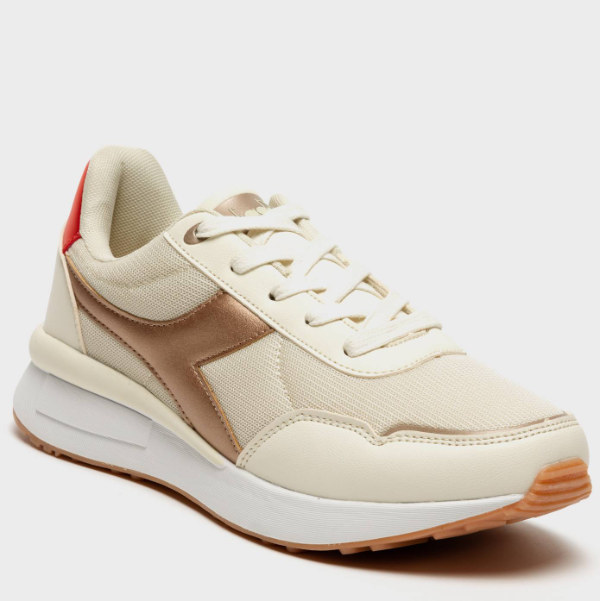 Zapatilla Urbana Diadora Mujer Beige
