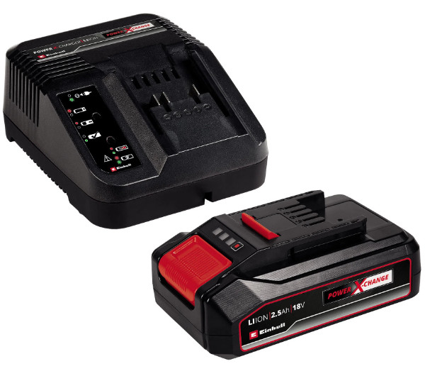 Batería 2.5 Ah 18V + cargador Power X-Change Einhell