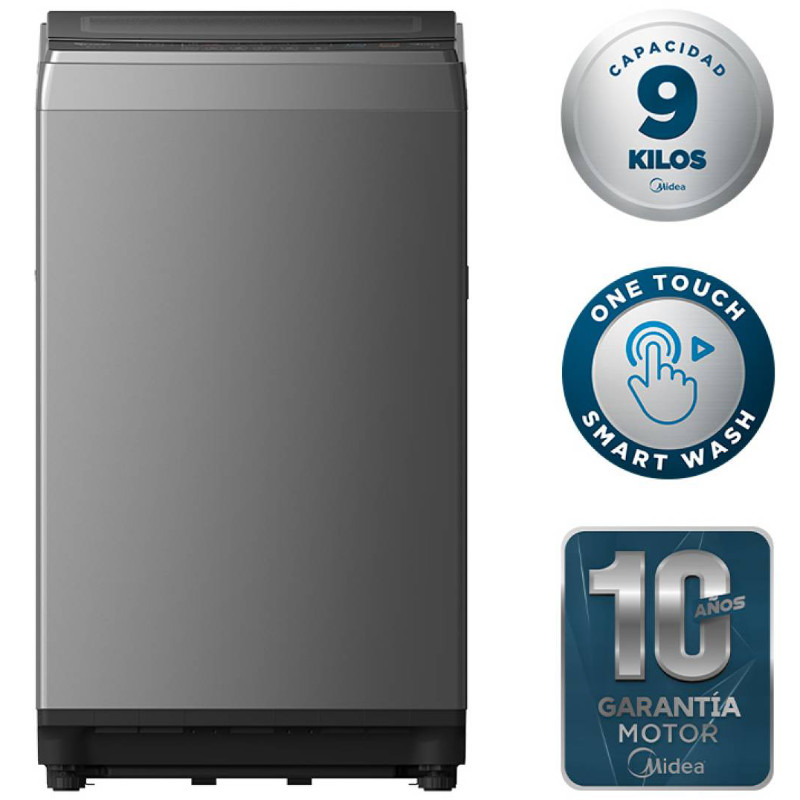 Lavadora Automática 9 kg Midea MLS-090GE04N