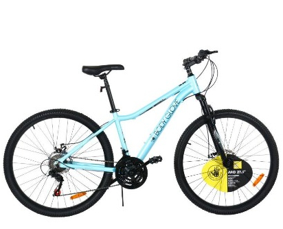 Bicicleta Mountain Bike Body Glove Mujer Aro 27.5 Celeste