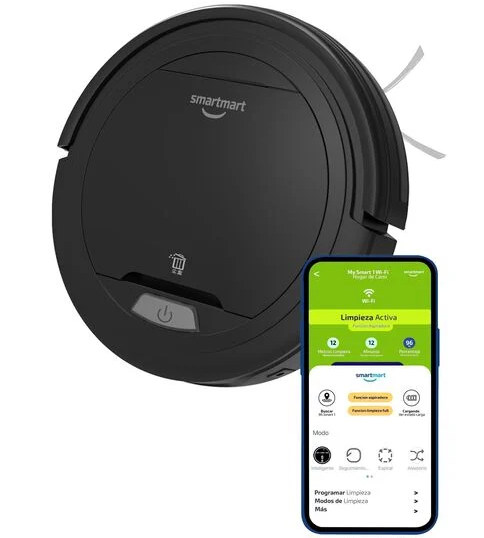 Aspiradora Robot Wifi SmartMart MySmart 1