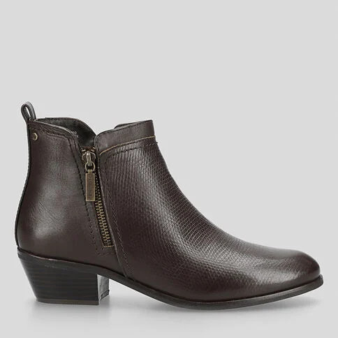 Botín Cuero Nine West Emi Mujer