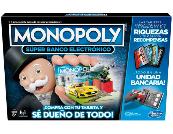 Juego De Mesa Monopoly Super Banco Electronico