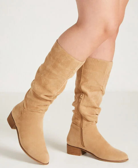 Bota Casual Arrugada Mujer Alaniz