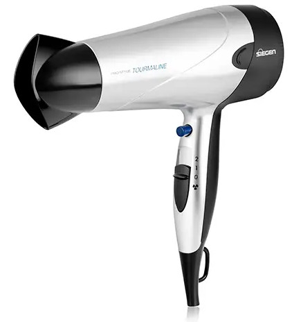 Secador De Pelo Siegen SG3025S 2000 W Plateado