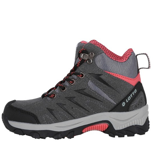Zapatilla Lotto Niño Esparta Grey/Pink