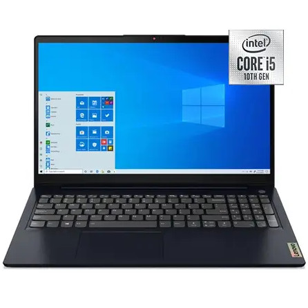 Notebook Lenovo IdeaPad 3 15,6'' HD Intel Core i5-10210U, 8GB Ram, 512GB SSD