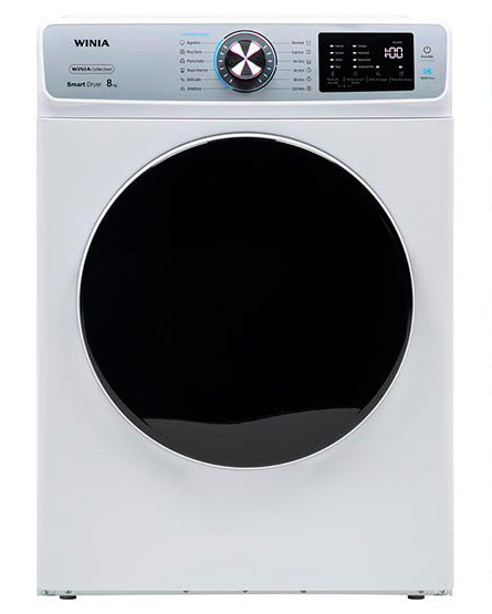 Secadora Winia 8kg Blanca Panel Digital
