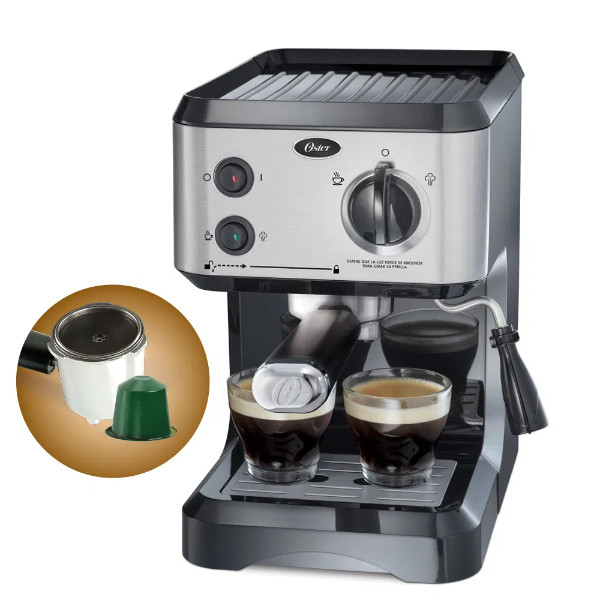 Cafetera De Vapor Espresso Y Cappuccino Oster