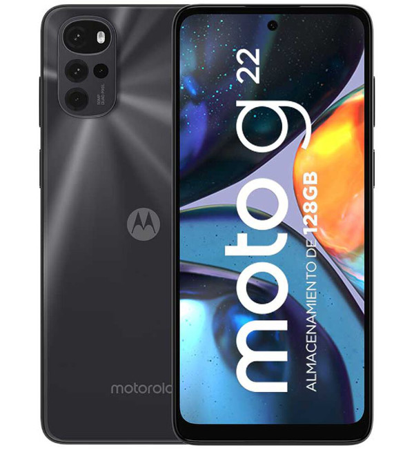 Celular Motorola Moto G22 128GB 6,53" Negro Liberado