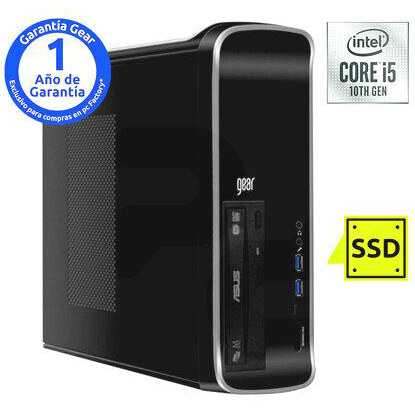 Desktop Gear Intel Core i5-10400 8GB 1TB + 128GB SSD DVDRW