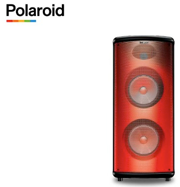 Parlante Karaoke Polaroid Flame 6.5"